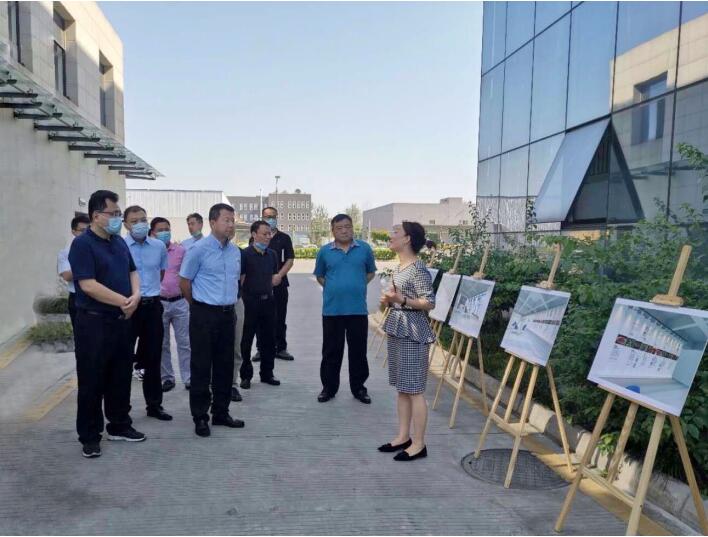 集團領導赴尊龍凱時商貿(mào)督導督察工作