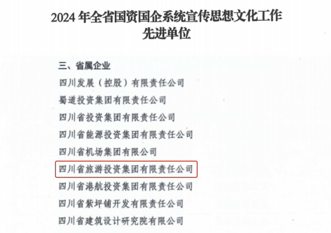 喜報！省尊龍凱時集團獲評2024年全省國資國企系統(tǒng)宣傳思想文化工作先進單位